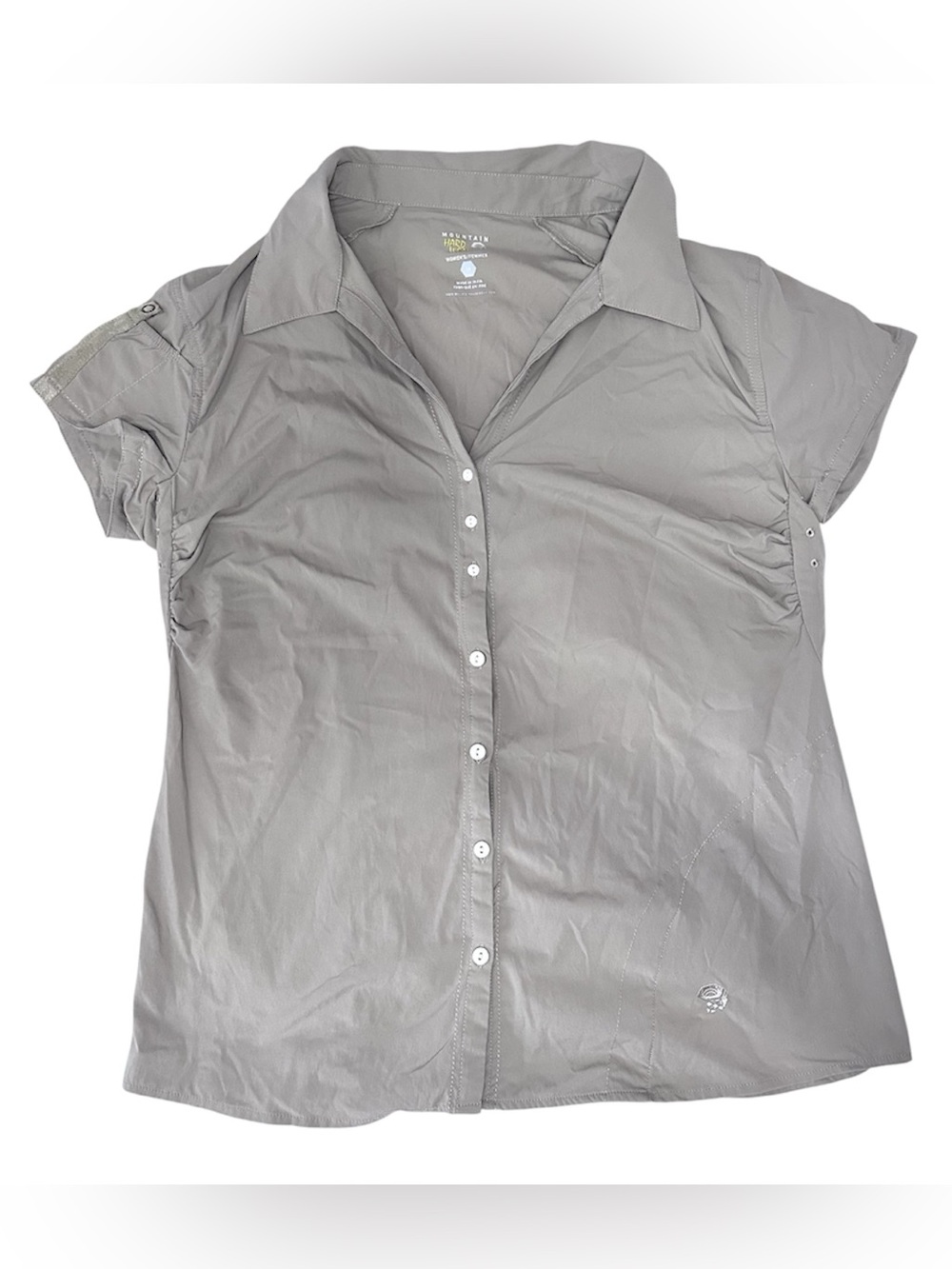Mountain Hardwear Short-Sleeve Button-Front Shirt - Tan